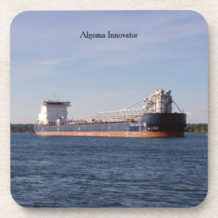 Algoma Innovator set of 6 plastic coasters