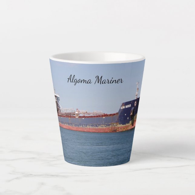 Algoma Mariner latte mug (Front)