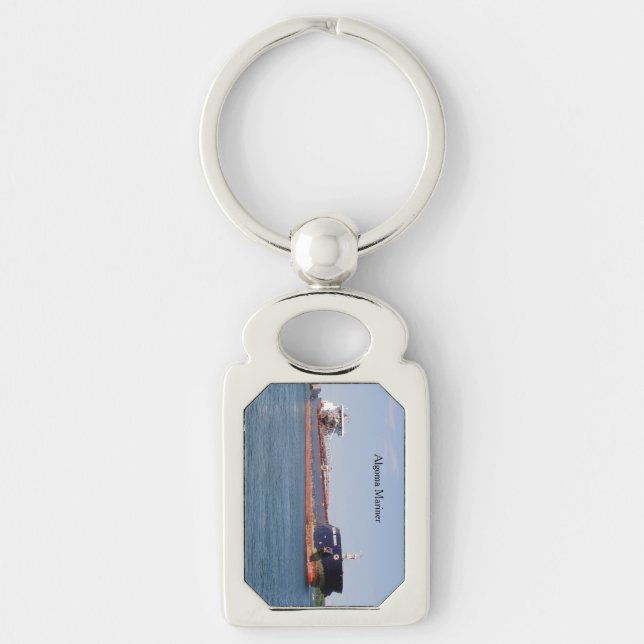 Algoma Mariner metal key chain (Front)