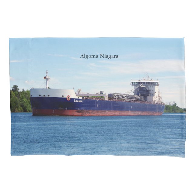 Algoma Niagara pillow case (Front)