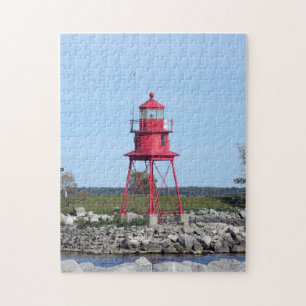 Algoma Pierhead Light Jigsaw Puzzle