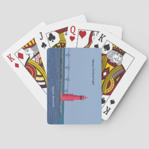 Algoma Pierhead Light playing cards