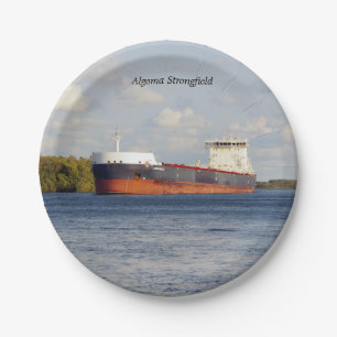 Algoma Strongfield paper plate