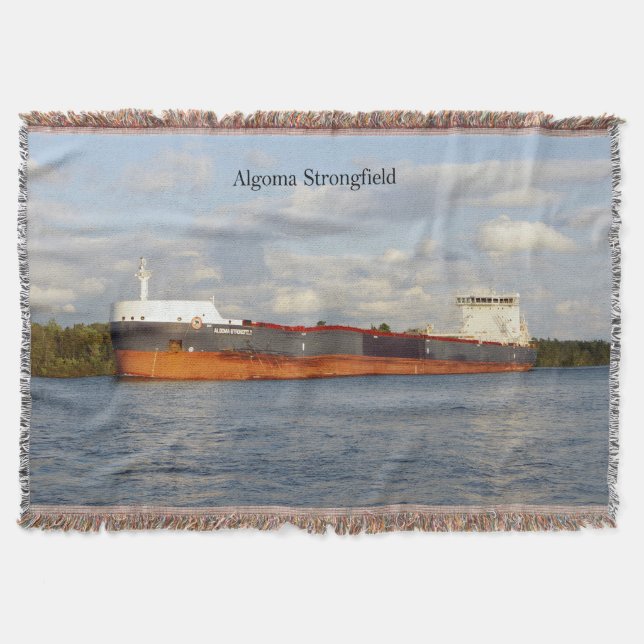 Algoma Strongfield woven blanket (Front)