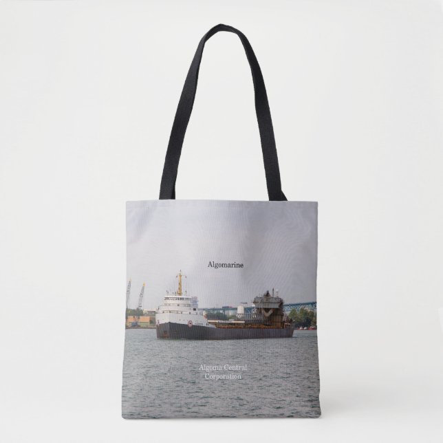 Algomarine all over tote bag (Front)