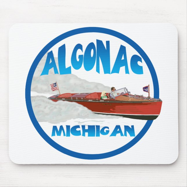 Algonac Michigan Mouse Pad (Front)