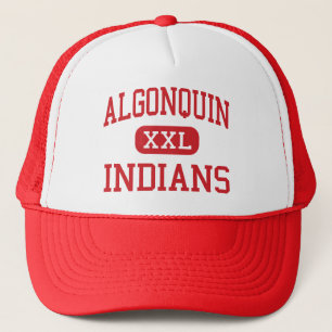 Algonquin - Indians - Middle - Algonquin Illinois Trucker Hat