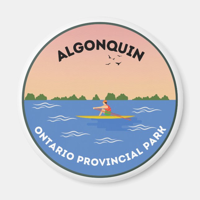 Algonquin Ontario Provincial Park Magnet (Front)