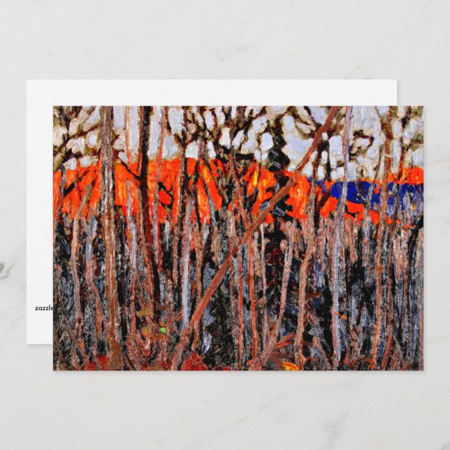 Algonquin Park, painting by Tom Thomson Card (Front/Back)