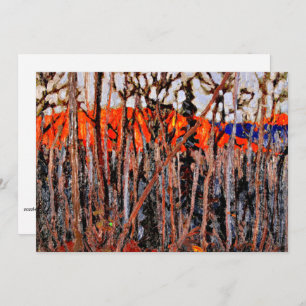 Algonquin Park, painting by Tom Thomson Card
