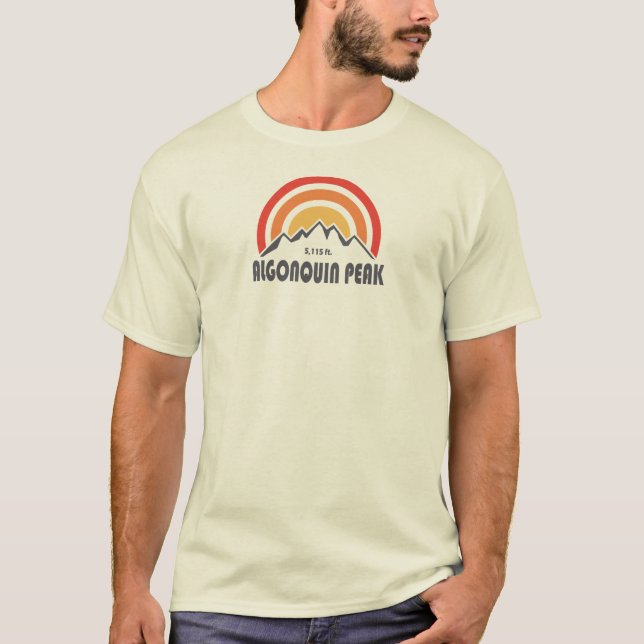 Algonquin Peak T-Shirt (Front)