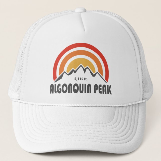Algonquin Peak Trucker Hat (Front)