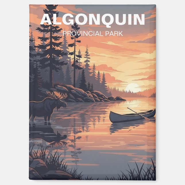 Algonquin Provincial Park Canada Magnet (Front)