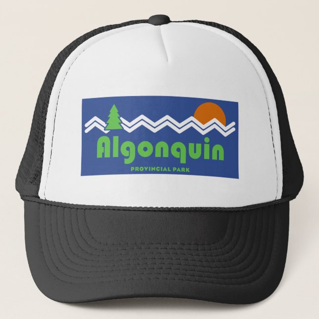 Algonquin Provincial Park Retro Trucker Hat (Front)