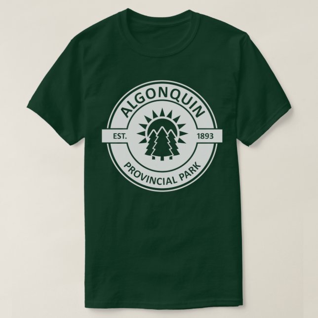 Algonquin Provincial Park T-Shirt (Design Front)