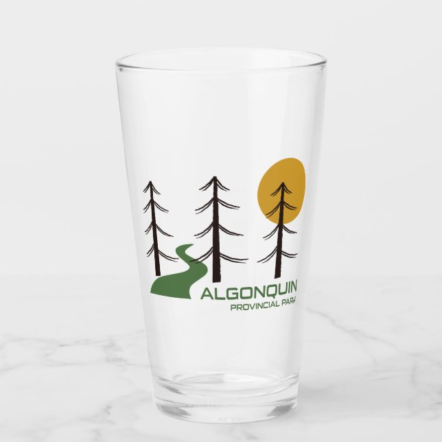 Algonquin Provincial Park Trail Glass (Front)