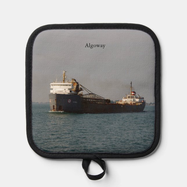 Algorail oven mitt or pot holder (Front)