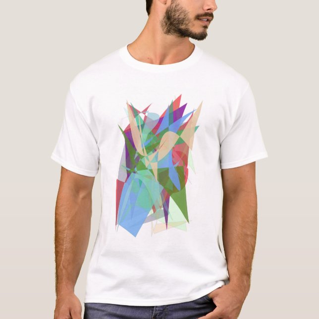 Algorithmic Abstract 01 T-Shirt (Front)