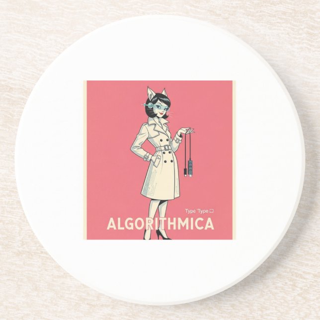 Algorithmica Art Collection Coaster (Front)