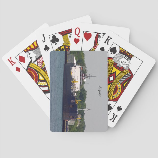 Algosar playing cards (Back)