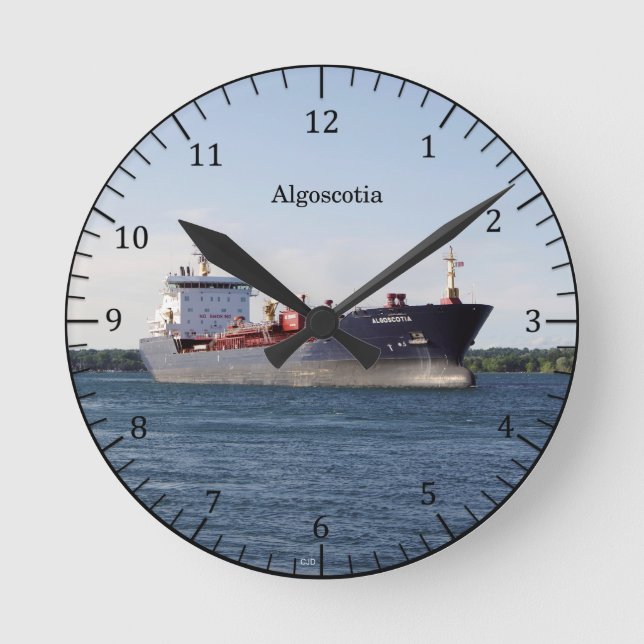 Algoscotia clock (Front)