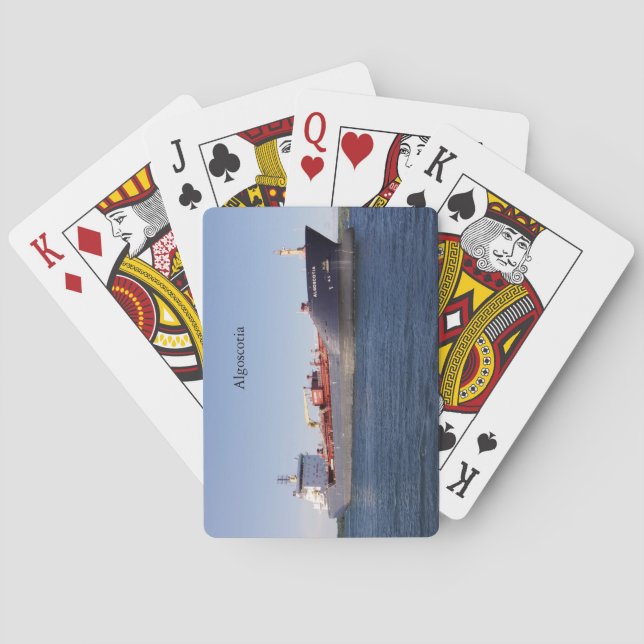 Algoscotia playing cards (Back)