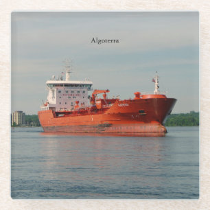 Algoterra glass coaster