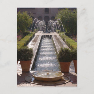 Alhambra Fountain Postcard