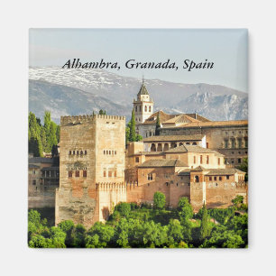 Alhambra, Granada, Andalusia, Spain Magnet