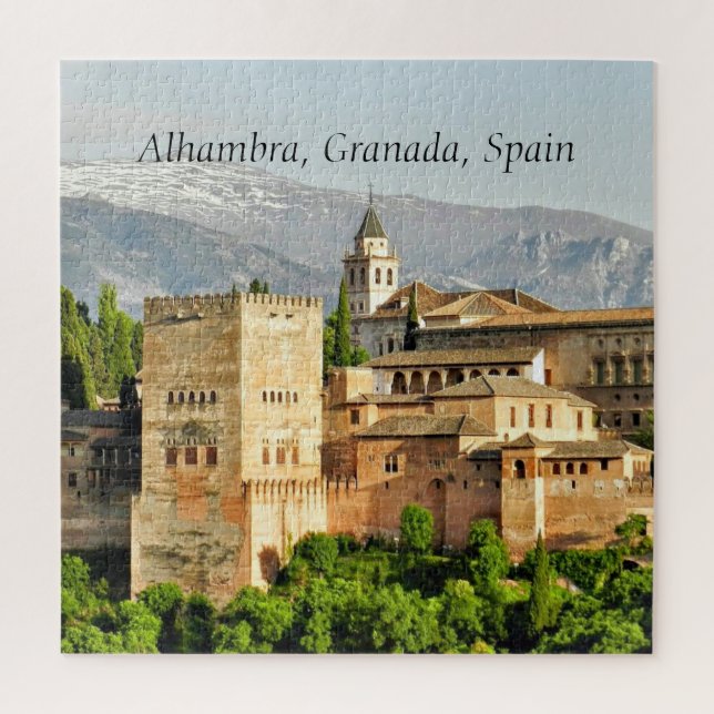 Alhambra, Granada, Spain Jigsaw Puzzle (Vertical)