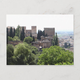 Alhambra, Granada Spain Postcard