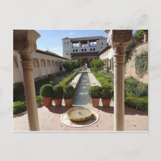 Alhambra, Granada Spain Postcard