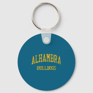 Alhambra High School Hs Martinez Ca Vintage Srts Key Ring