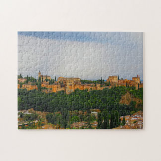 Alhambra in Granada, Spain Jigsaw Puzzle