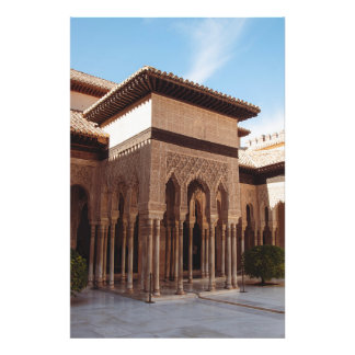 Alhambra of Granada, Spain. Photo Print