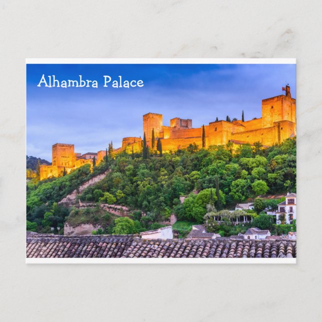 Alhambra Palace Postcard (Front)
