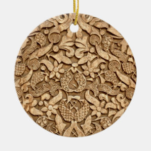 Alhambra pattern ceramic ornament