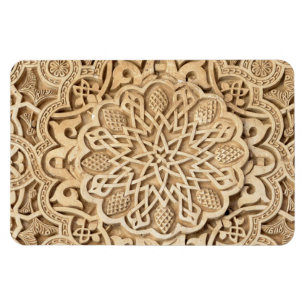 Alhambra pattern magnet