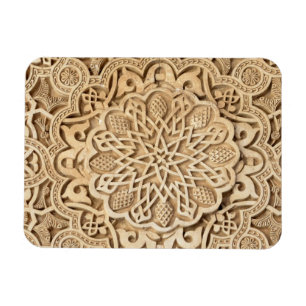 Alhambra pattern magnet