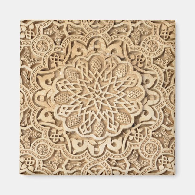 Alhambra pattern magnet (Front)