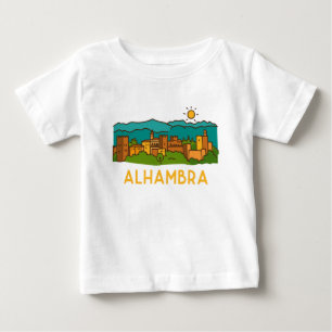 Alhambra Sunset 2 Baby T-Shirt
