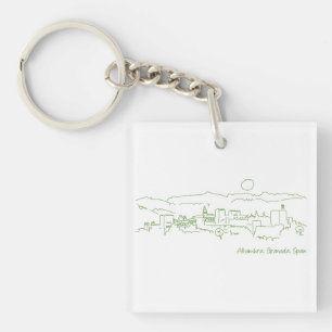 Alhambra Sunset Key Ring