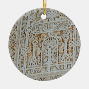 Alhambra Wall Tile #1 Ceramic Tree Decoration