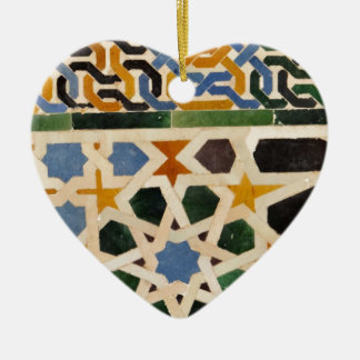 Alhambra Wall Tile #3 Ceramic Tree Decoration