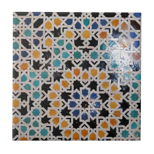 Alhambra Wall Tile #9 (Front)