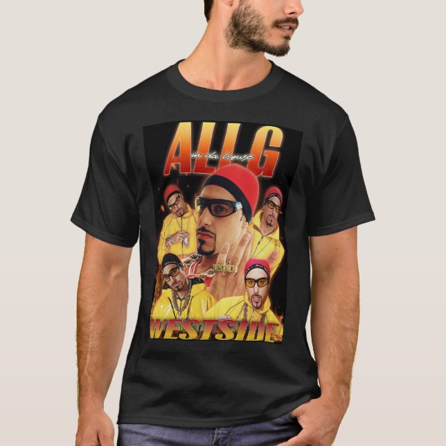 Ali G in da house Comedy Movie Rap Character borat T-Shirt (Front)