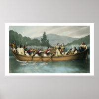 Ali Pasha (1741-1822) of Janina hunting on Lake Bu