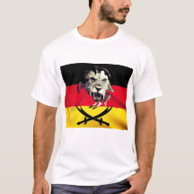 Ali, Zulfiqar Swords, & German Flag T-Shirt