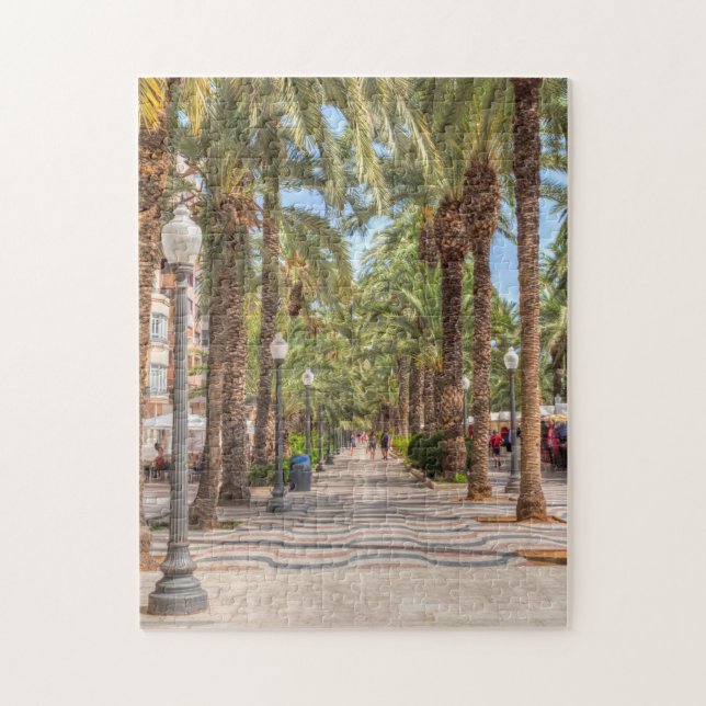 Alicante market jigsaw puzzle (Vertical)