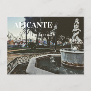 Alicante Spain Postcard